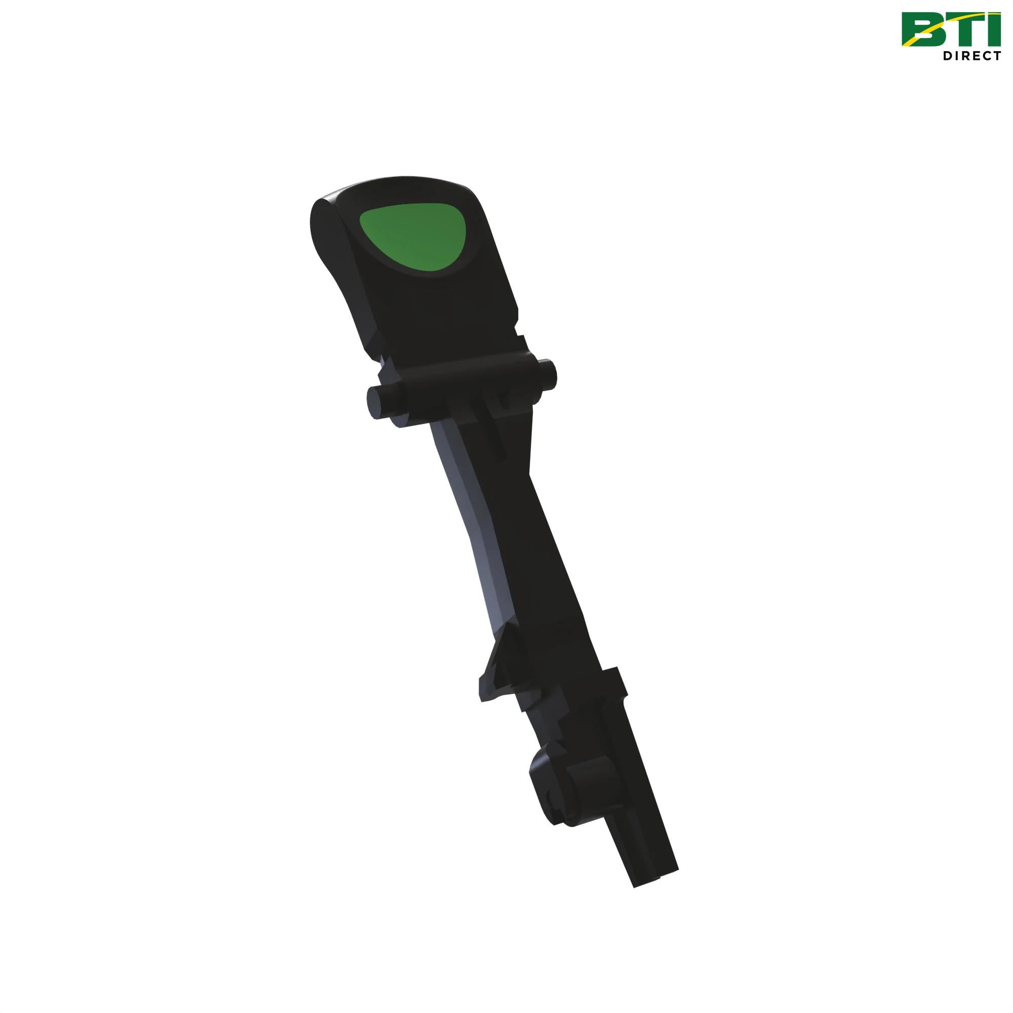 RE270522: Green Armrest Control Lever
