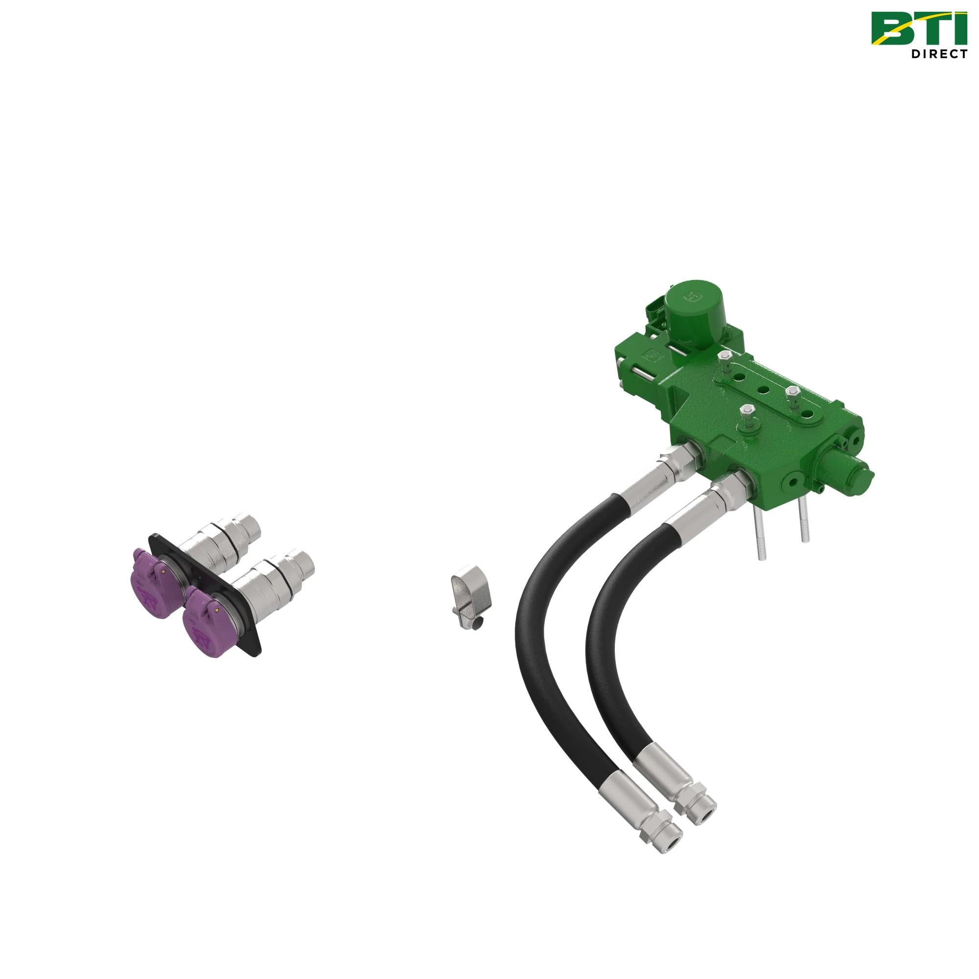 RE340782: 3rd Selective Control Valve (SCV) Kit for Front Hitch