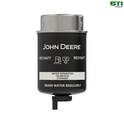 RE516477: Fuel Filter with Drain Valve