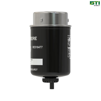 RE516477: Fuel Filter with Drain Valve