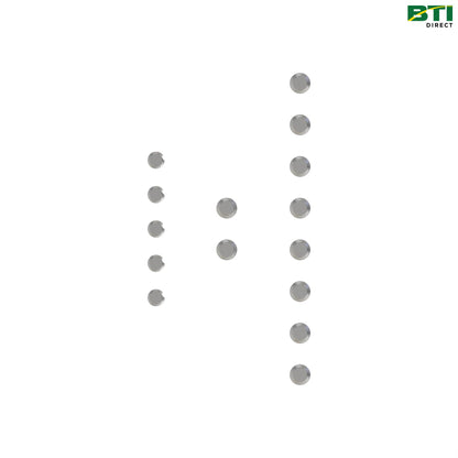 RE521108: Engine Cylinder Head Bolt Kit