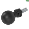 RE576490: 10 mm (0.4 inch) Stud for 8.1 mm (1.5 inch) Ball Mount