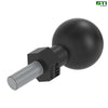 RE576490: 10 mm (0.4 inch) Stud for 8.1 mm (1.5 inch) Ball Mount