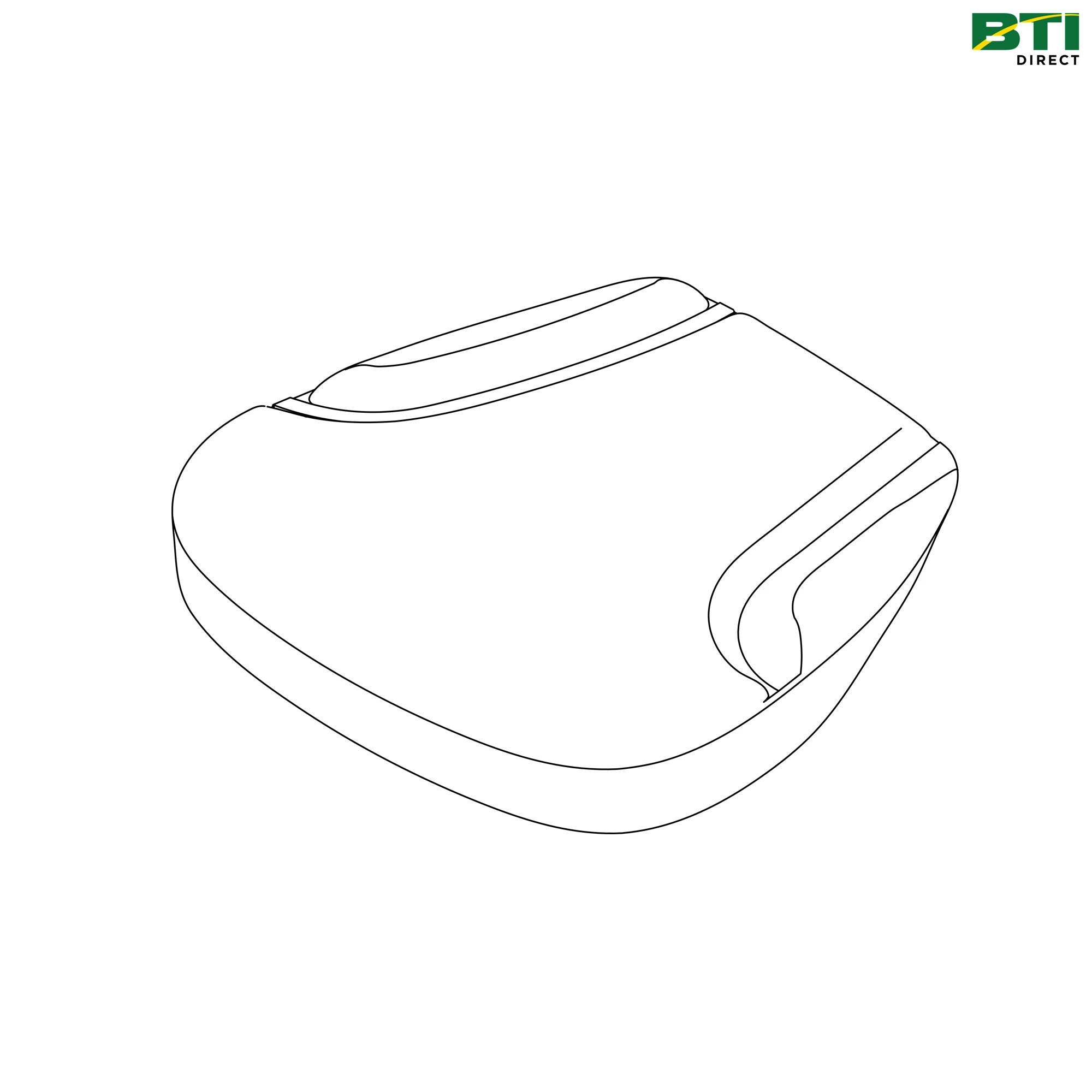 RE579689: Fabric Seat Bottom Cushion