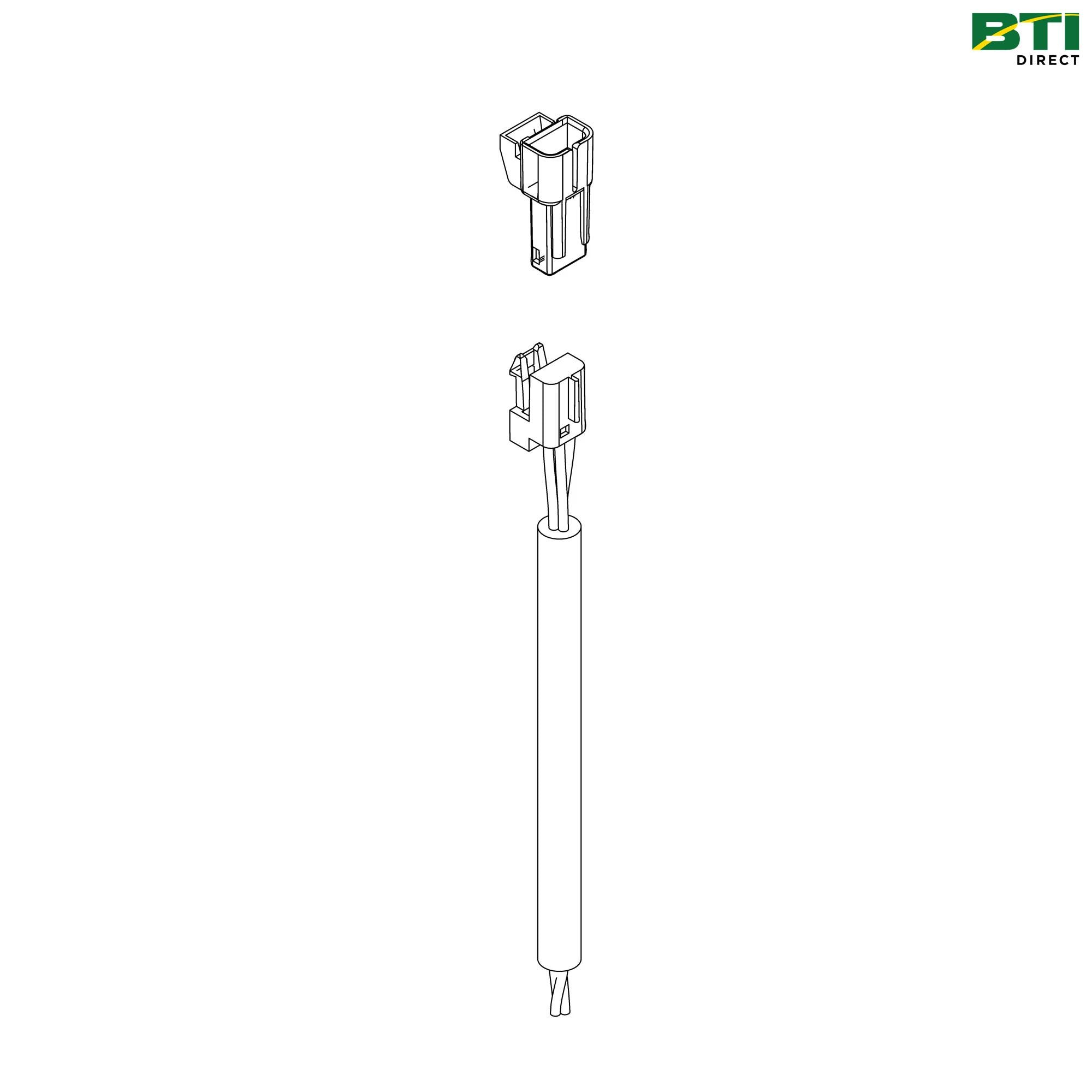 RE597710: Radio Jumper Wiring Harness
