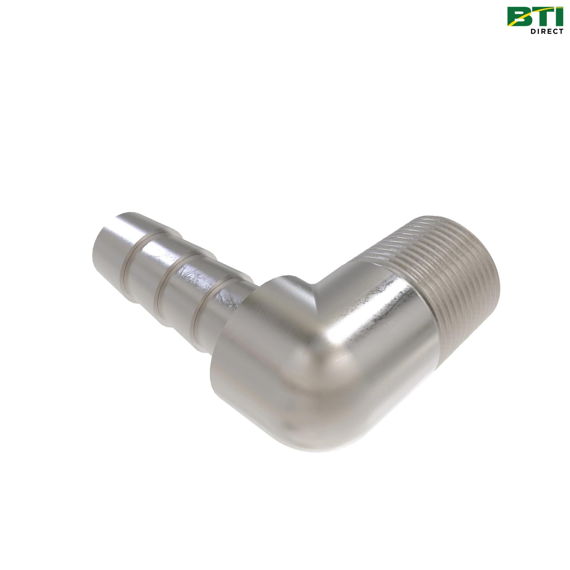 SU23067: 90 Degree Male Barbed Elbow Pipe Fitting