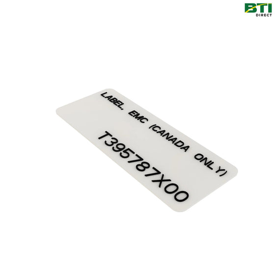 T395787X00: Electromagnetic Compatibility Label