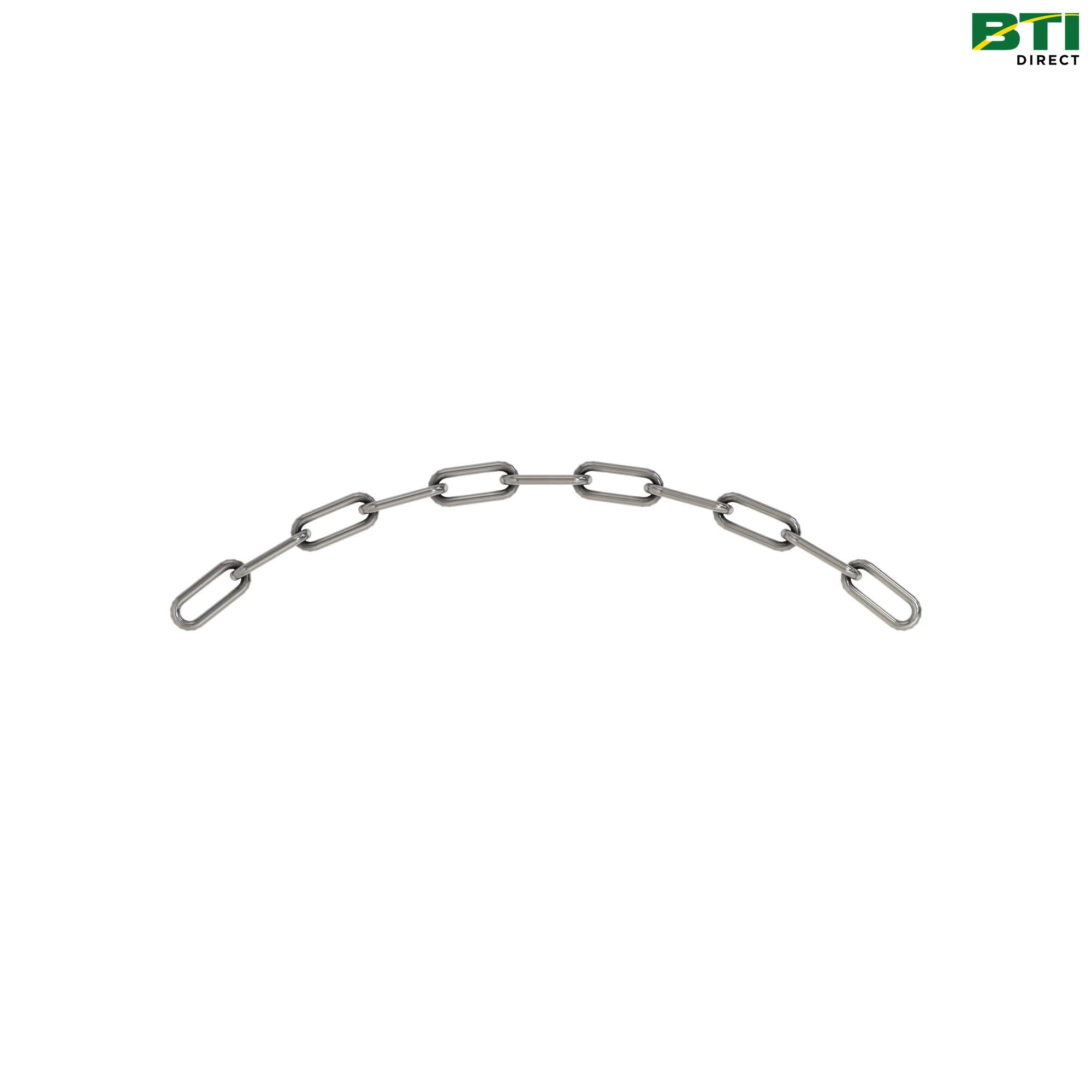 TY16126: Pre-Made Tow Chain, High Test (G43) Type, 3/8 inch (9.5 mm) Size, 14 ft (4.3 m) Length