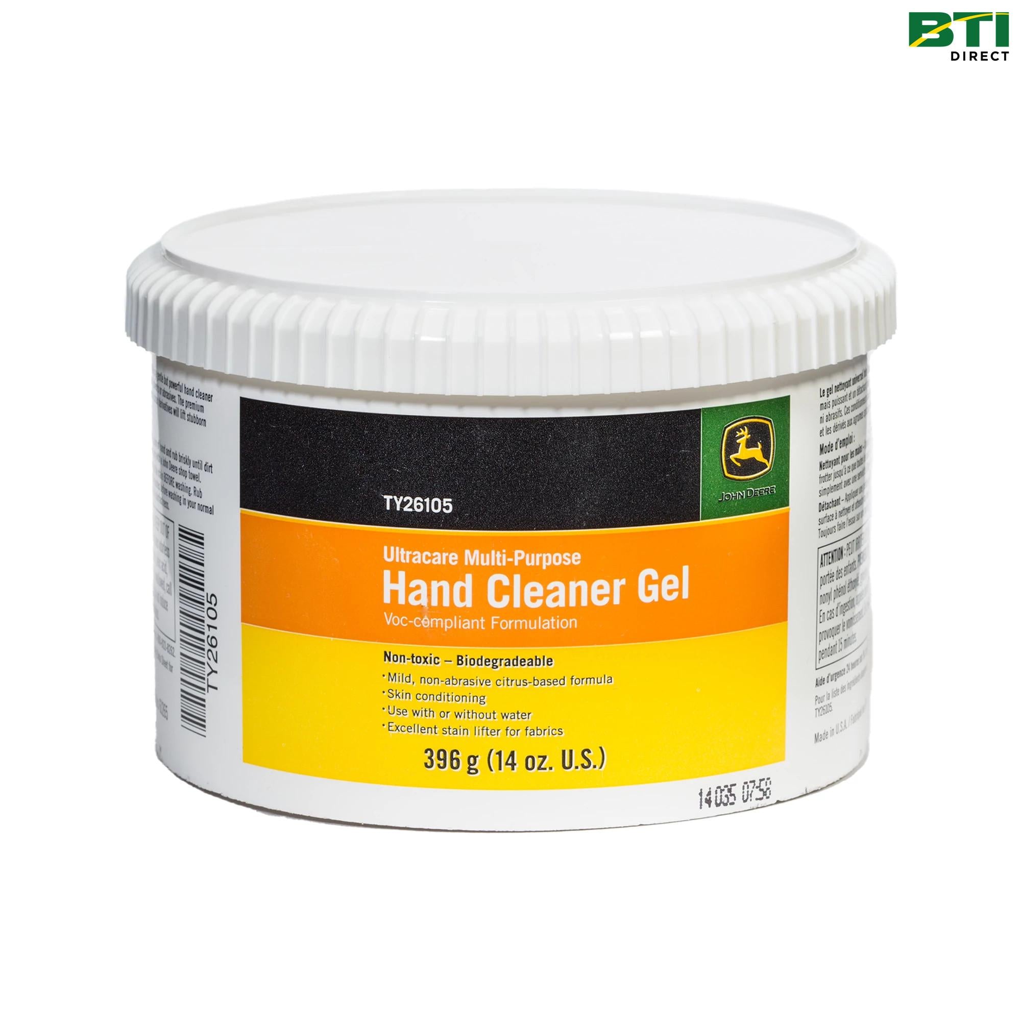 TY26105: Multi-Purpose Hand Cleaner Gel, VOC Compliant Formulation, 396 gram (14 Oz)