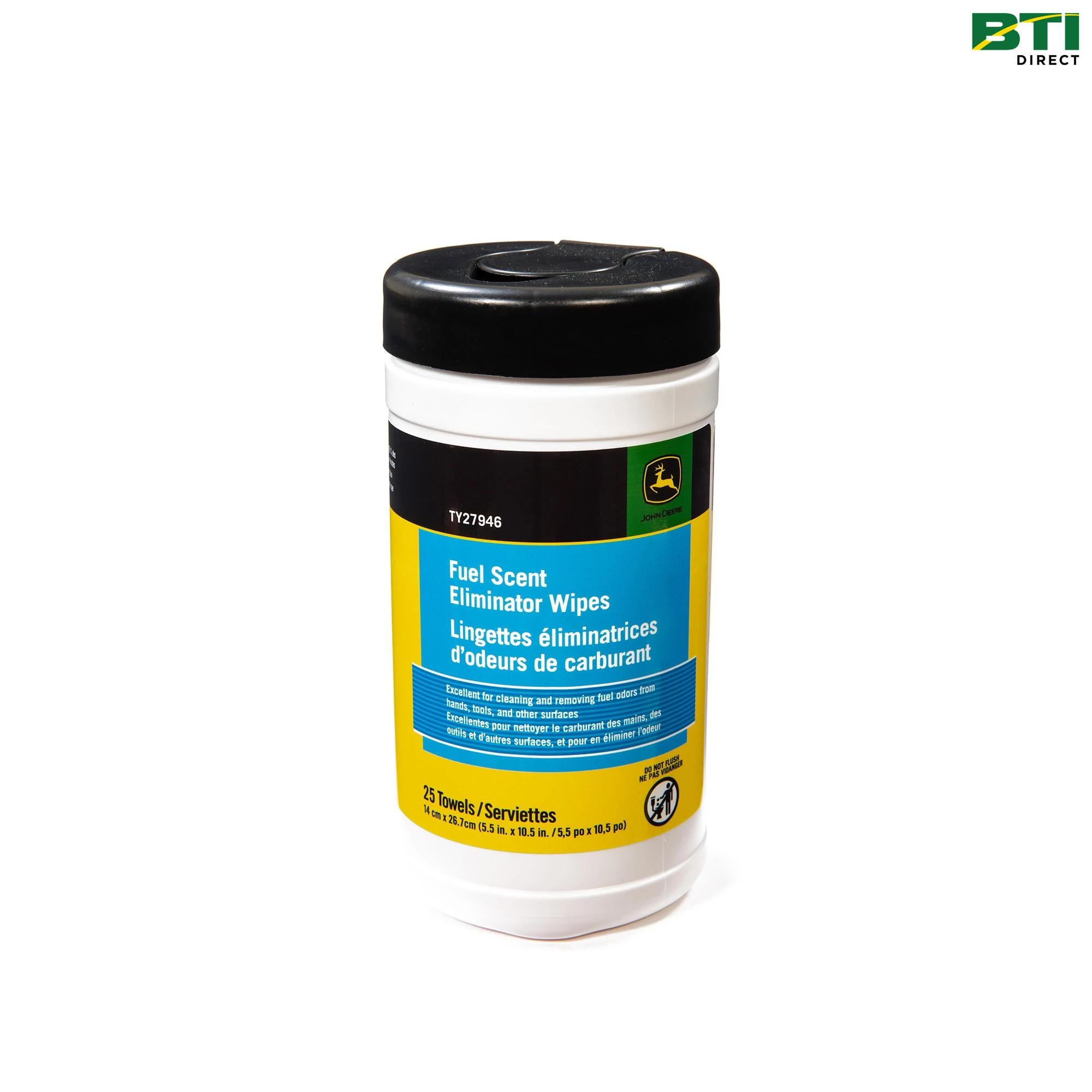 TY27946: Fuel Scent Eliminator Wipes