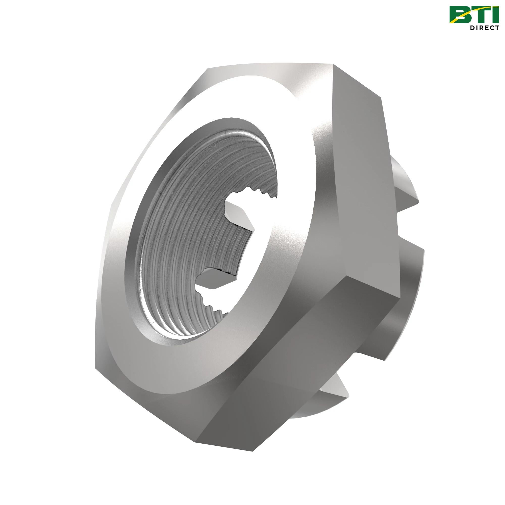 W52919: Hexagonal Slotted Nut, M30