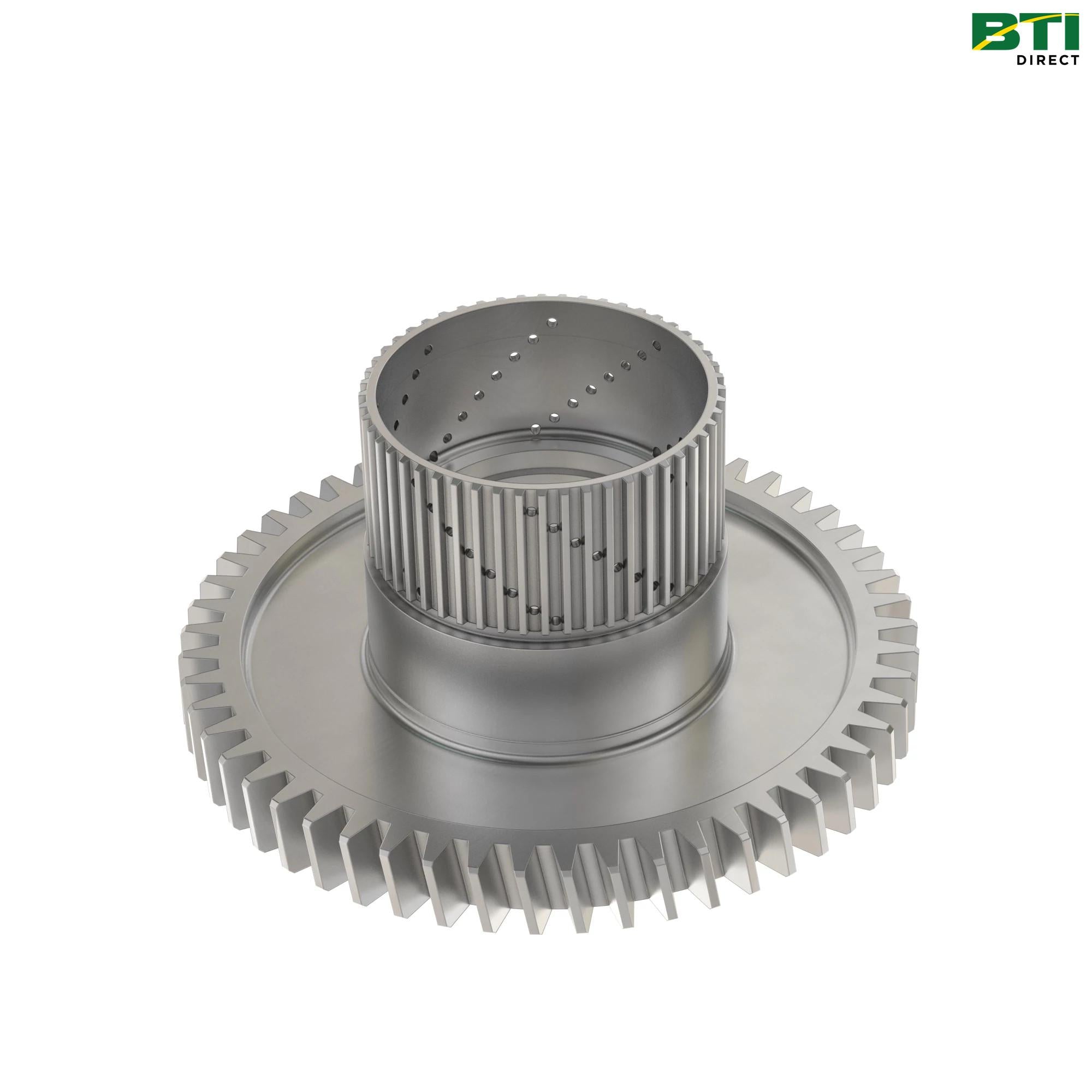 YZ104092: Helical Gear with Hub, 53 Teeth