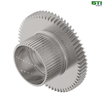 YZ106805: Clutch Helical Gear with Hub, 63 Teeth