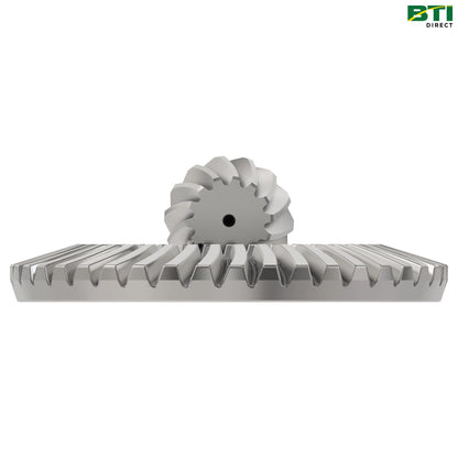 YZ120672: Differential Ring and Pinion Gear Assembly, Right Side