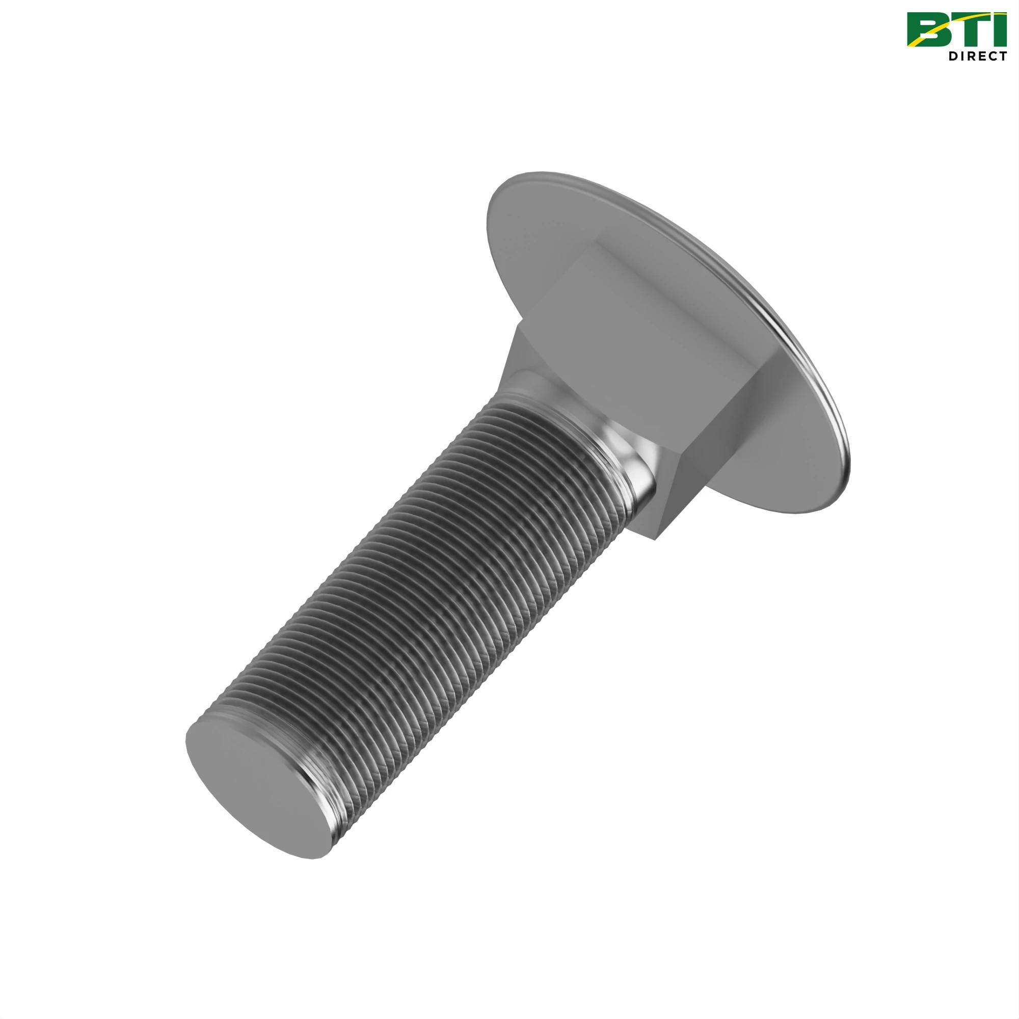 Z106092: Round Head Square Short Bolt, M12 X 40