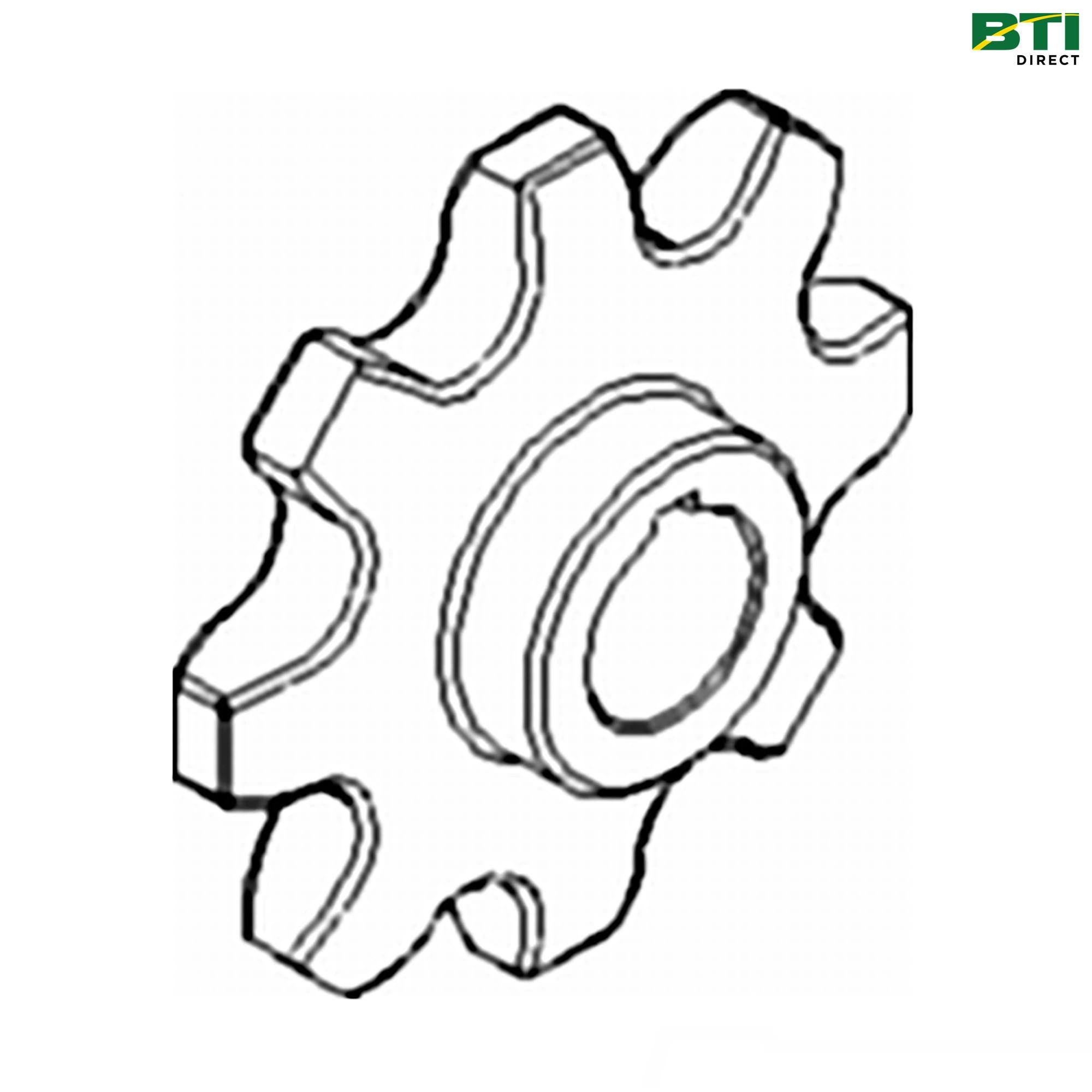 Z11210: Chain Sprocket, 8 Teeth