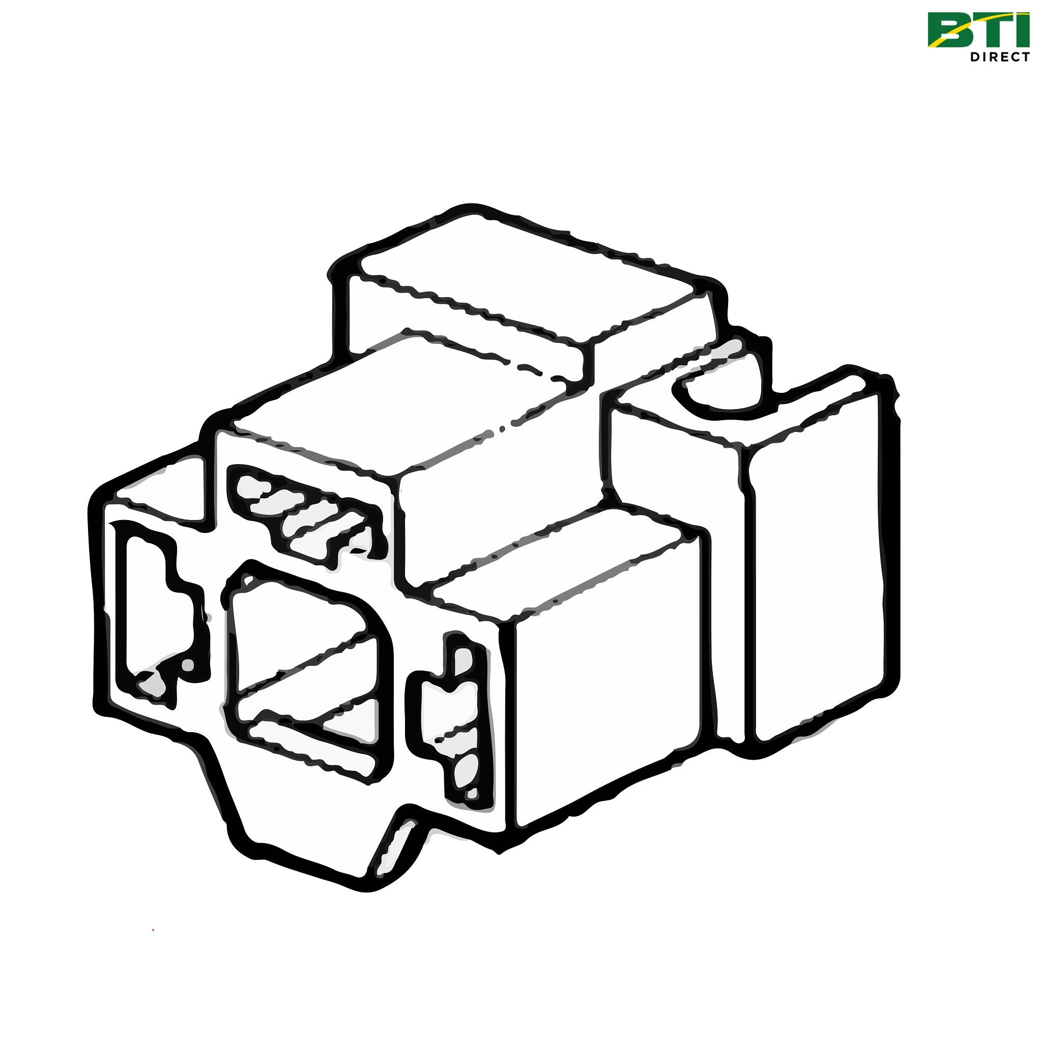 Z44589: Electrical Connector Housing, Cavities 3