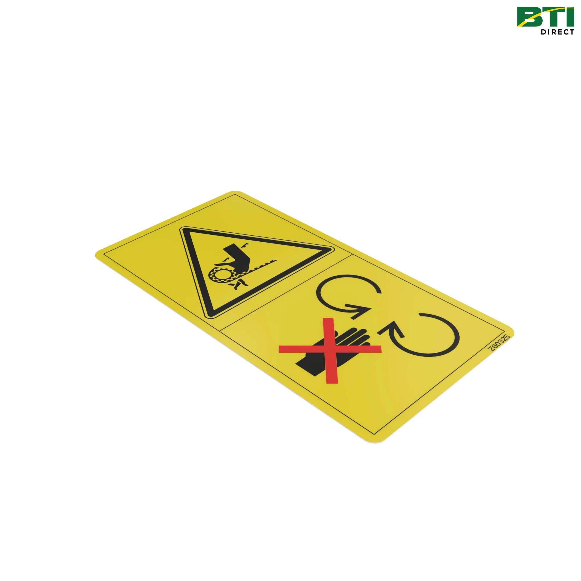 Z60325: Caution Label
