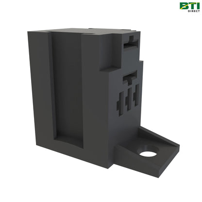 Z61311: Black Electrical Connector Housing, 5 Cavities