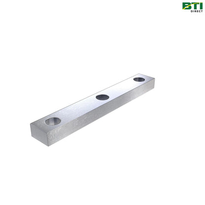 Z72498: Wide Knife Threaded Bar Plate
