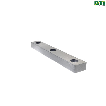 Z72498: Wide Knife Threaded Bar Plate