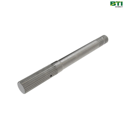 Z79266: Header Splined Drive Shaft, 23 Teeth