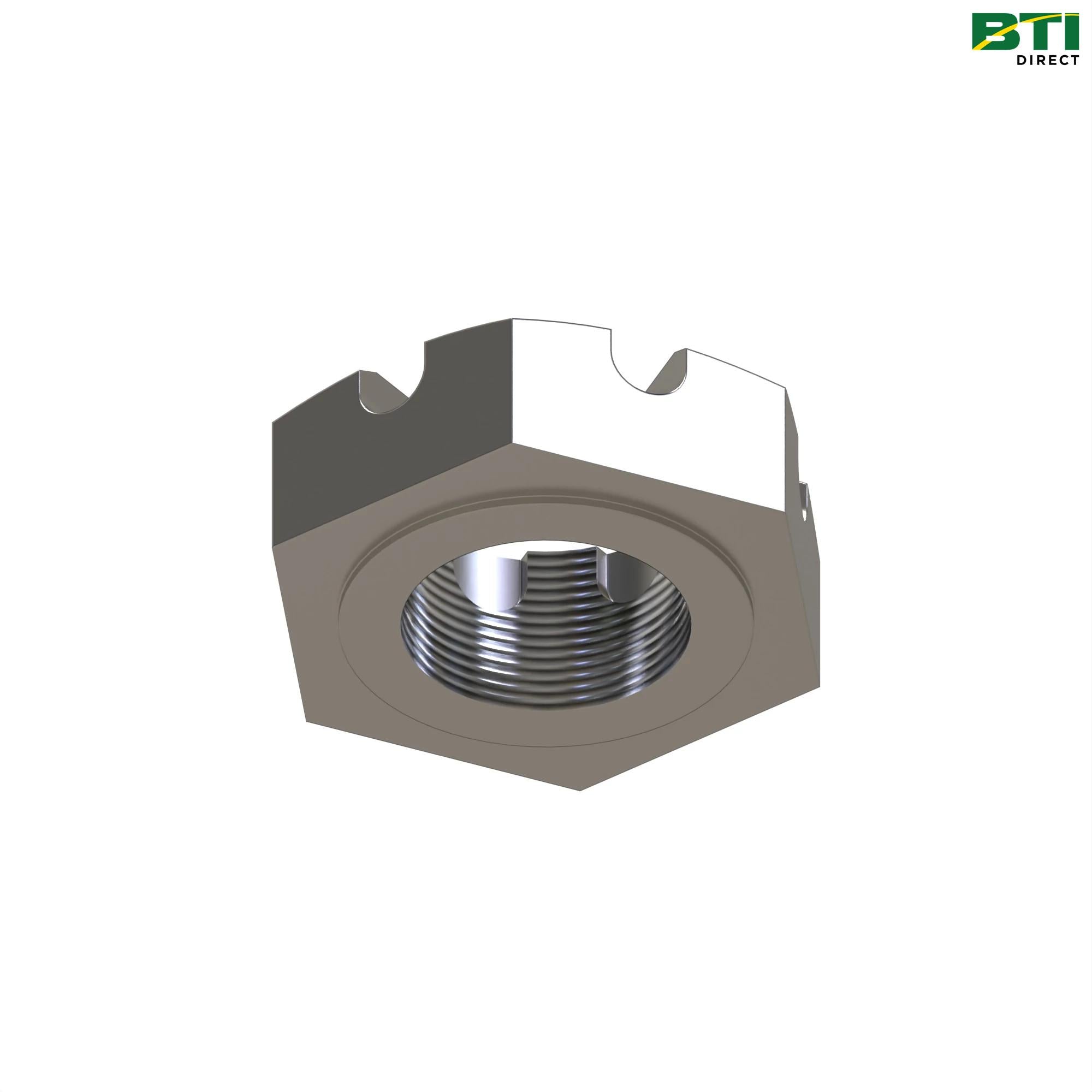 Z9958H: Hexagonal Slotted Nut, 5/8"