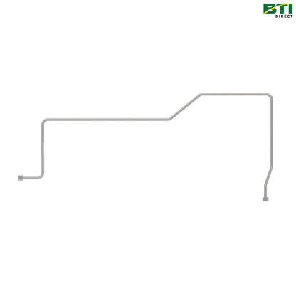 AXE100287: Zinc Plated Fuel Line with 0.6 Inch Outside Diameter