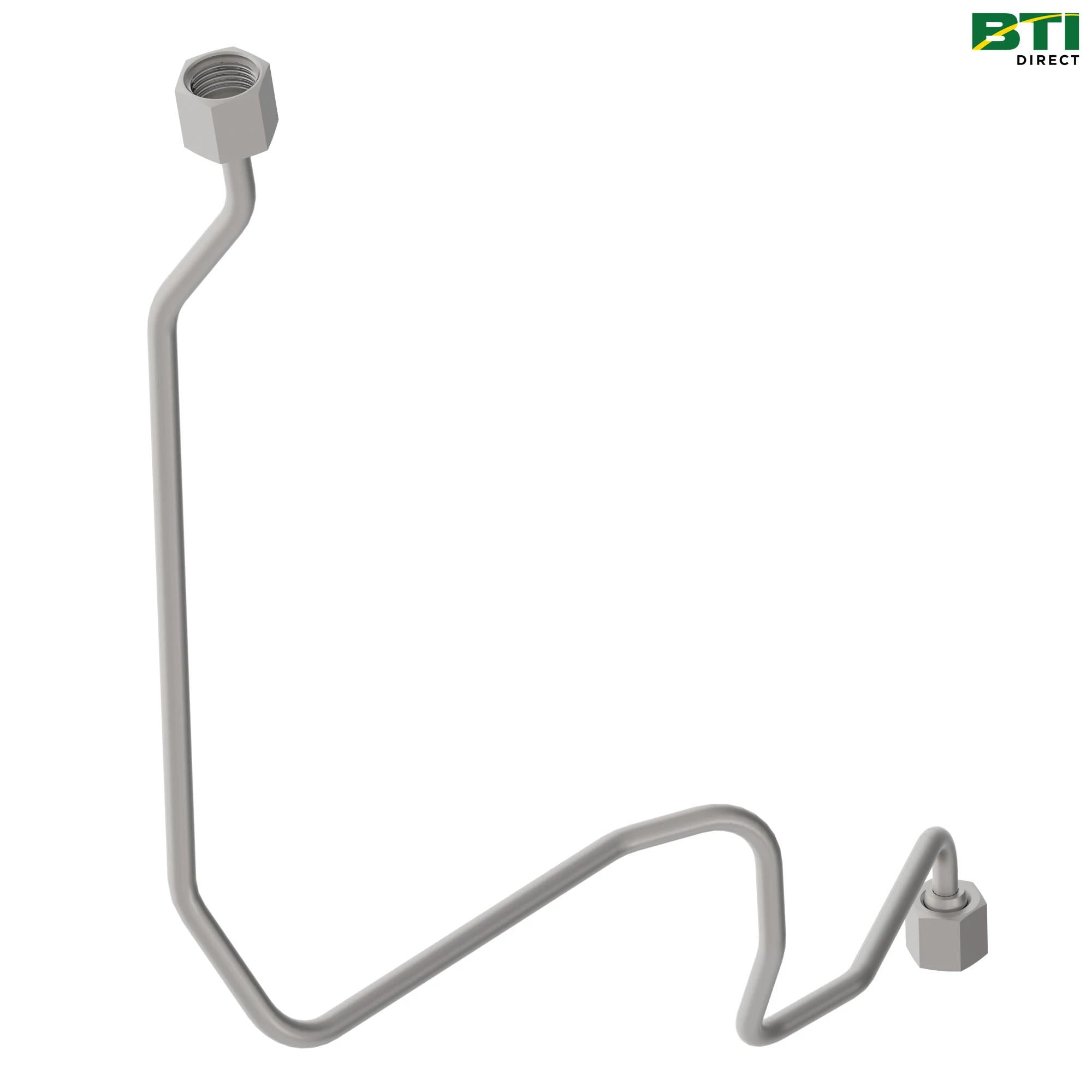 AL232789: Brake Bleed Oil Line with Fittings, Right Side
