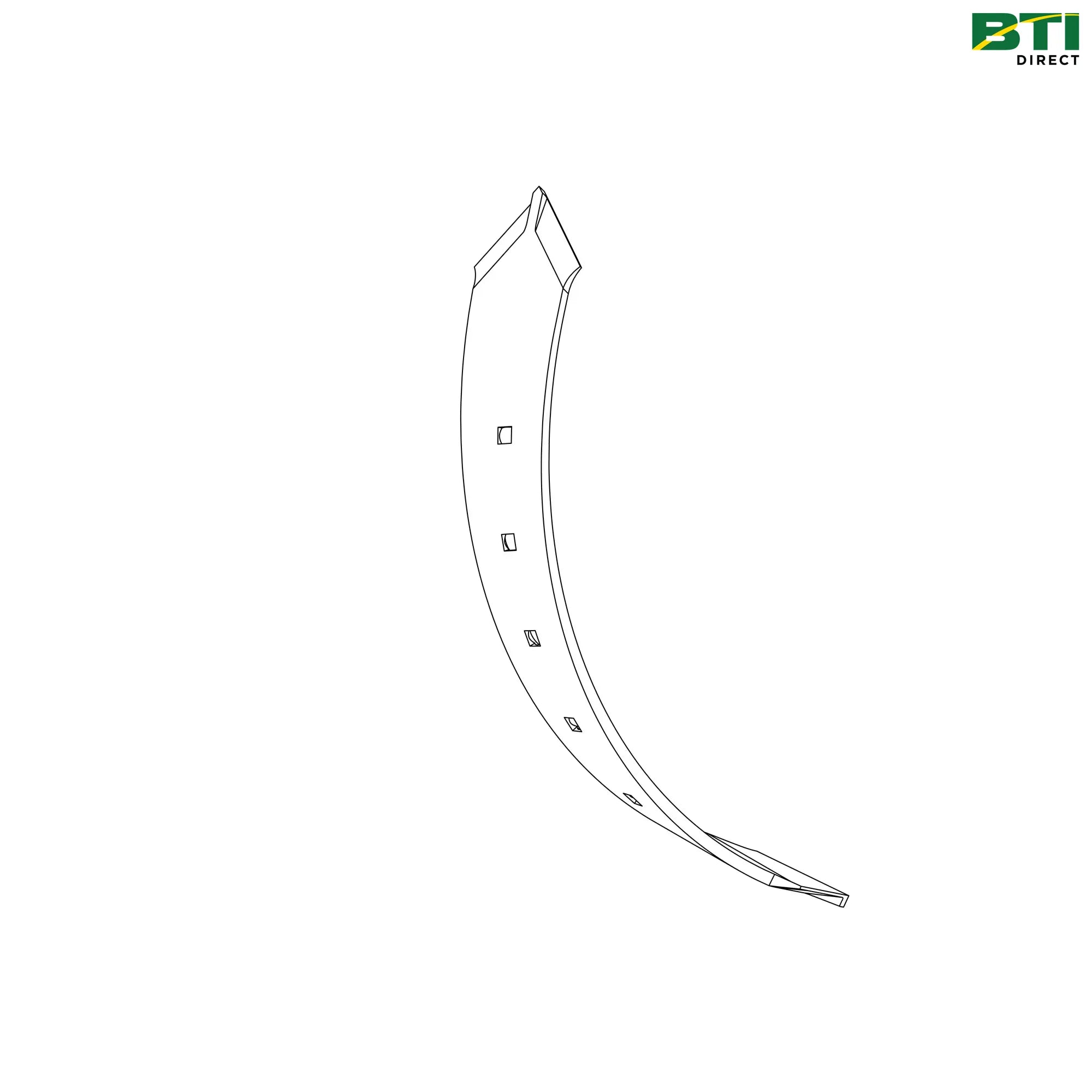 N182110: Right Side Shovel, Width 101 mm