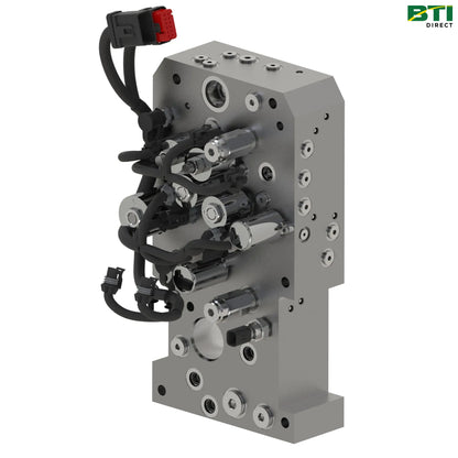 RE326573: ILS™ Manifold with Front PTO and Front Brakes