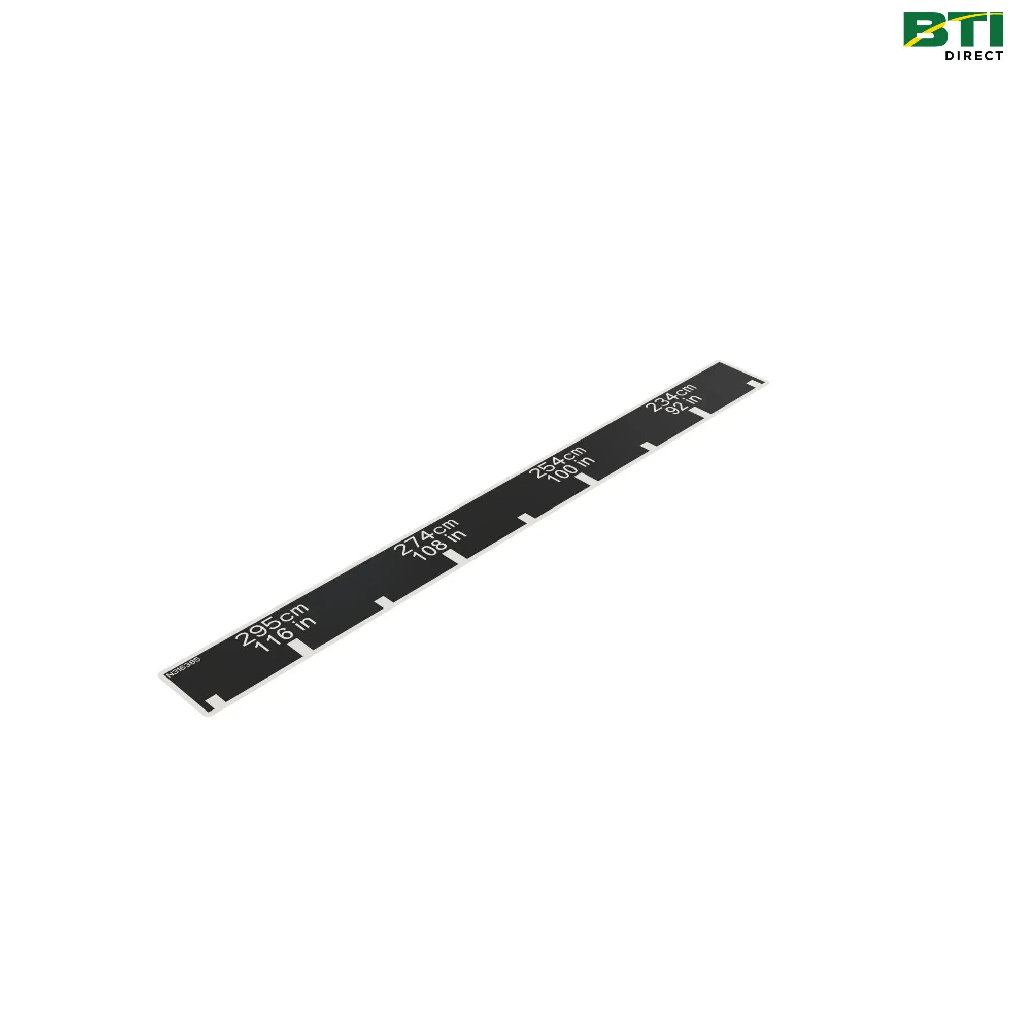 N316385: Tread Adjust Indicator Label