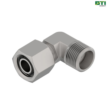 AXE59266: 24° D-Cone Swivel 90° Elbow Fitting