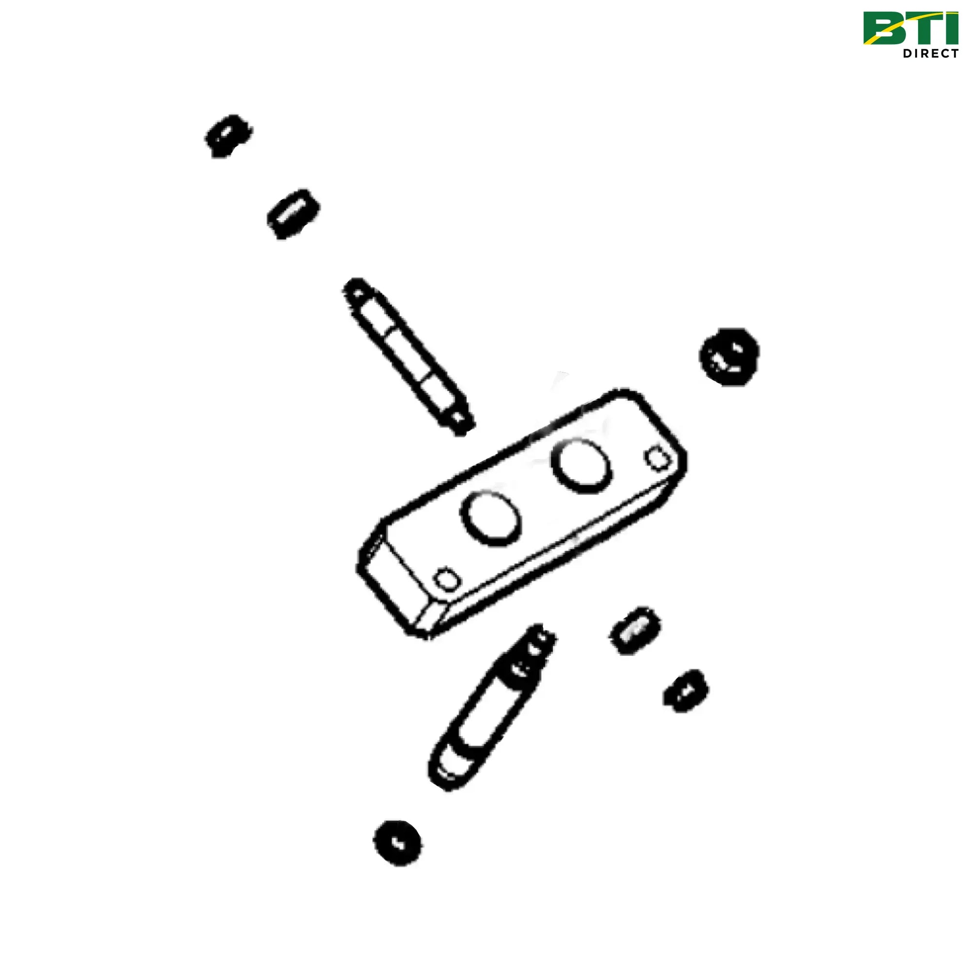 AW34061: Single Point Hydraulic Coupler Block Kit