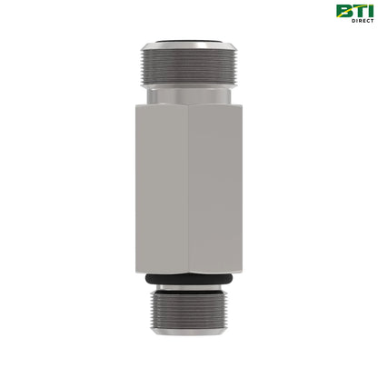RE258212: Stud Straight Long Hexagonal Adapter Fitting