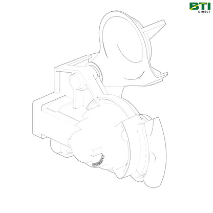 RE272950: Air Brake Breakaway Coupler