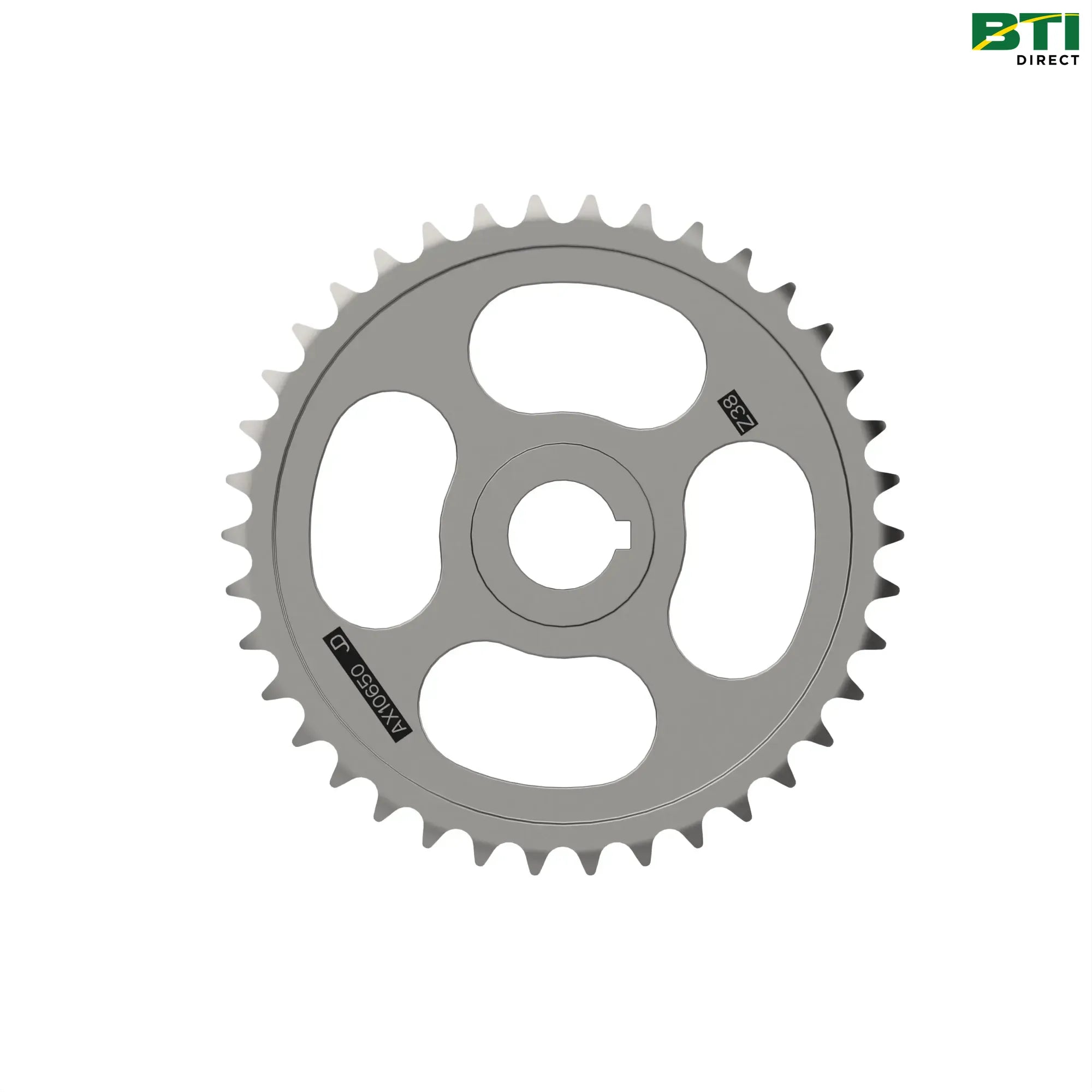 AX10650: Roller Chain Sprocket, 38 Teeth