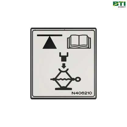 N406210: Jack Location Text Free Label