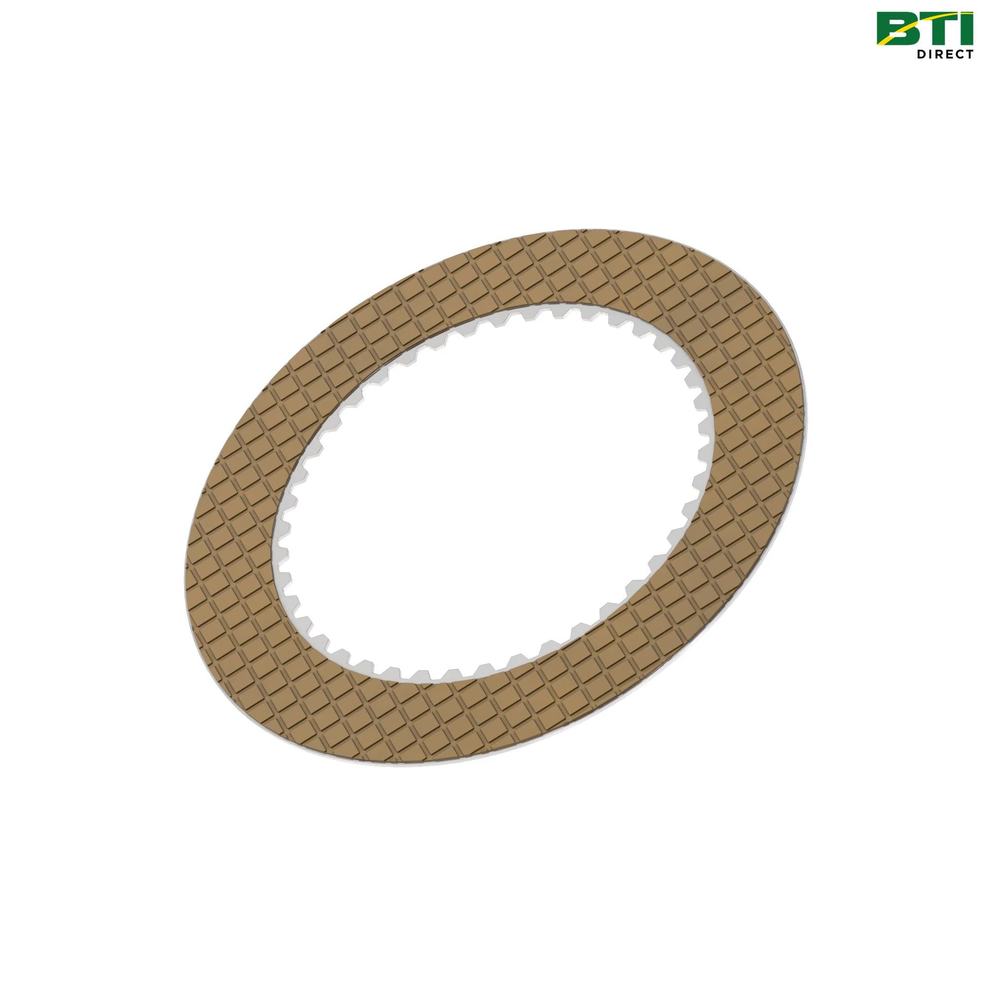 AL207838: Rear PTO Clutch Disk (With Inner Spline)