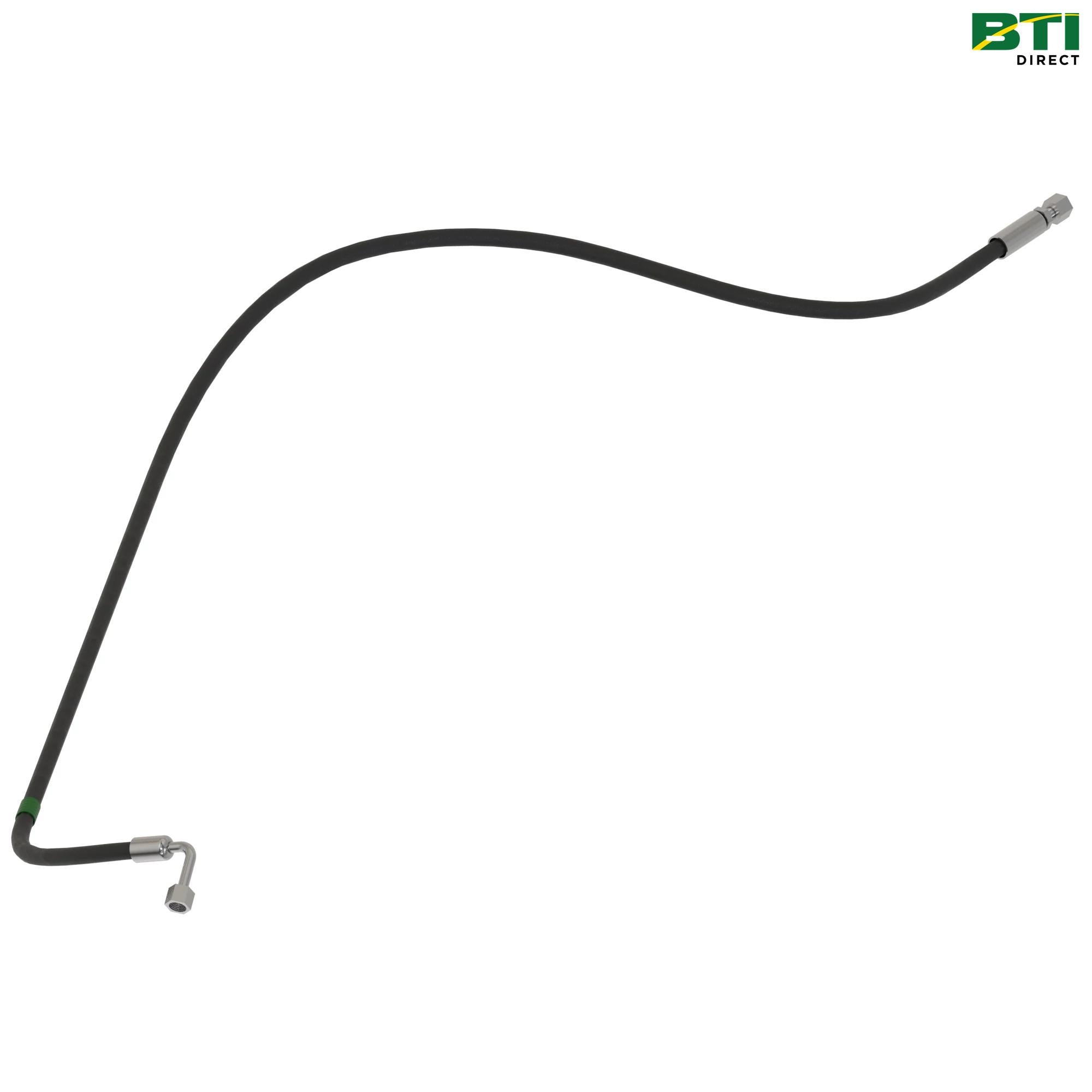 AN374916: Brake Pressure Hydraulic Hose, Left Side