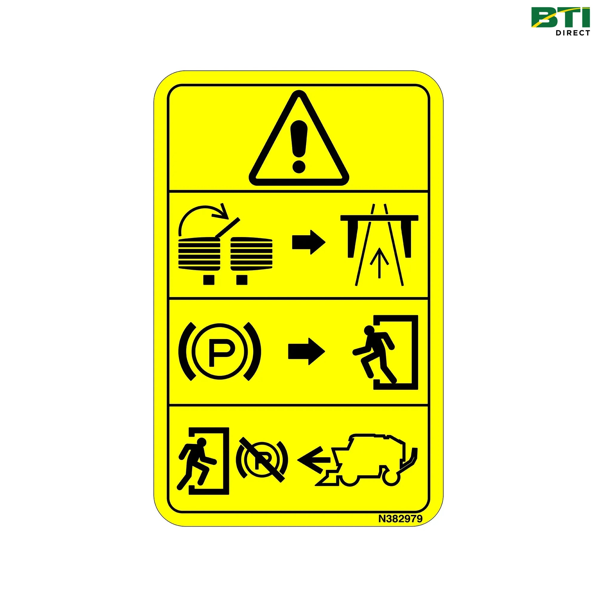 N382979: Brakes Text Free Label