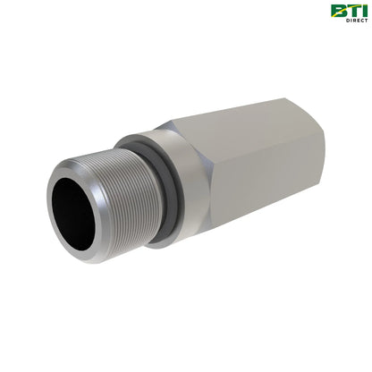 RE180029: Straight Thread Fitting Plug with O-Ring