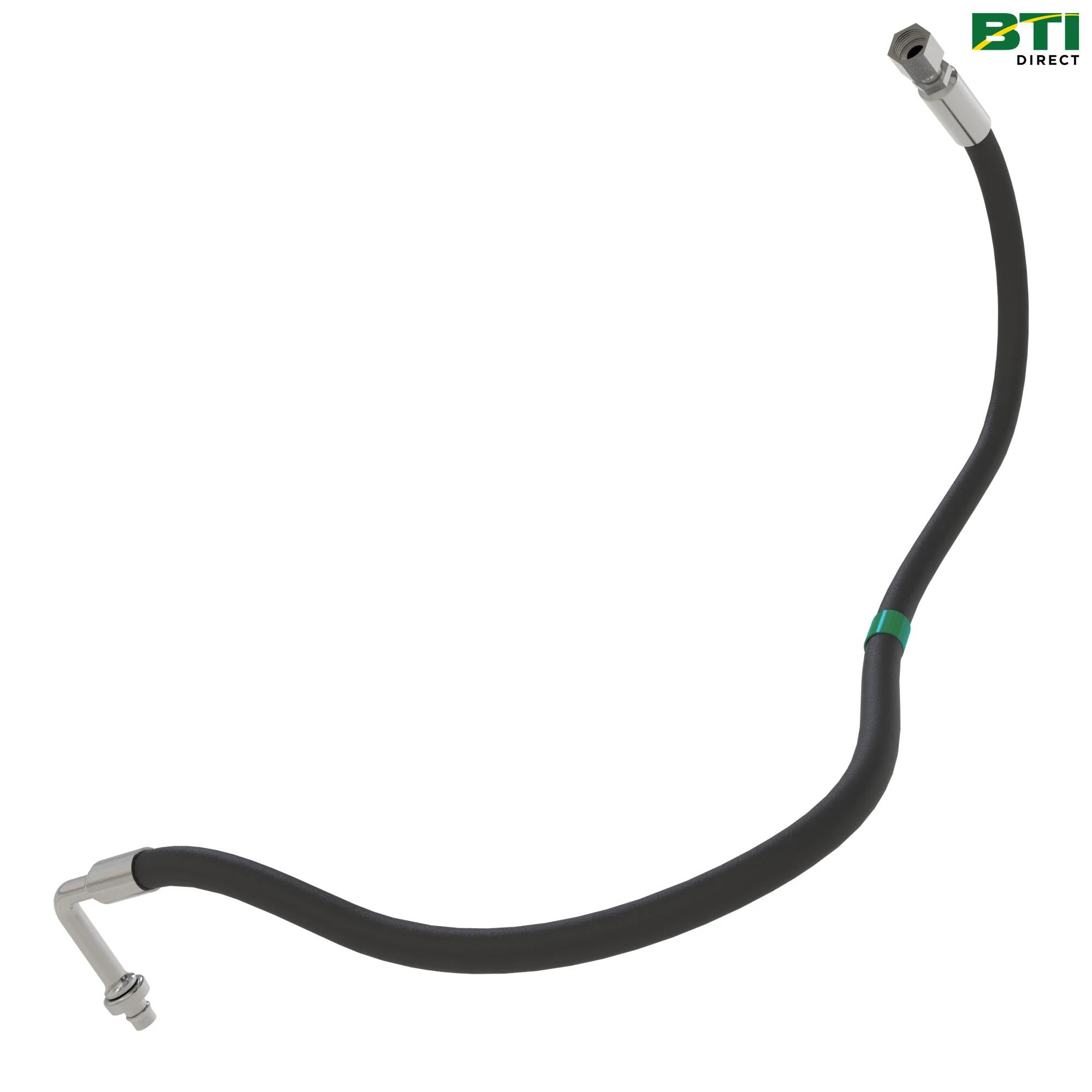 AN374925: Front Basket Dump Fabricated Hydraulic Hose