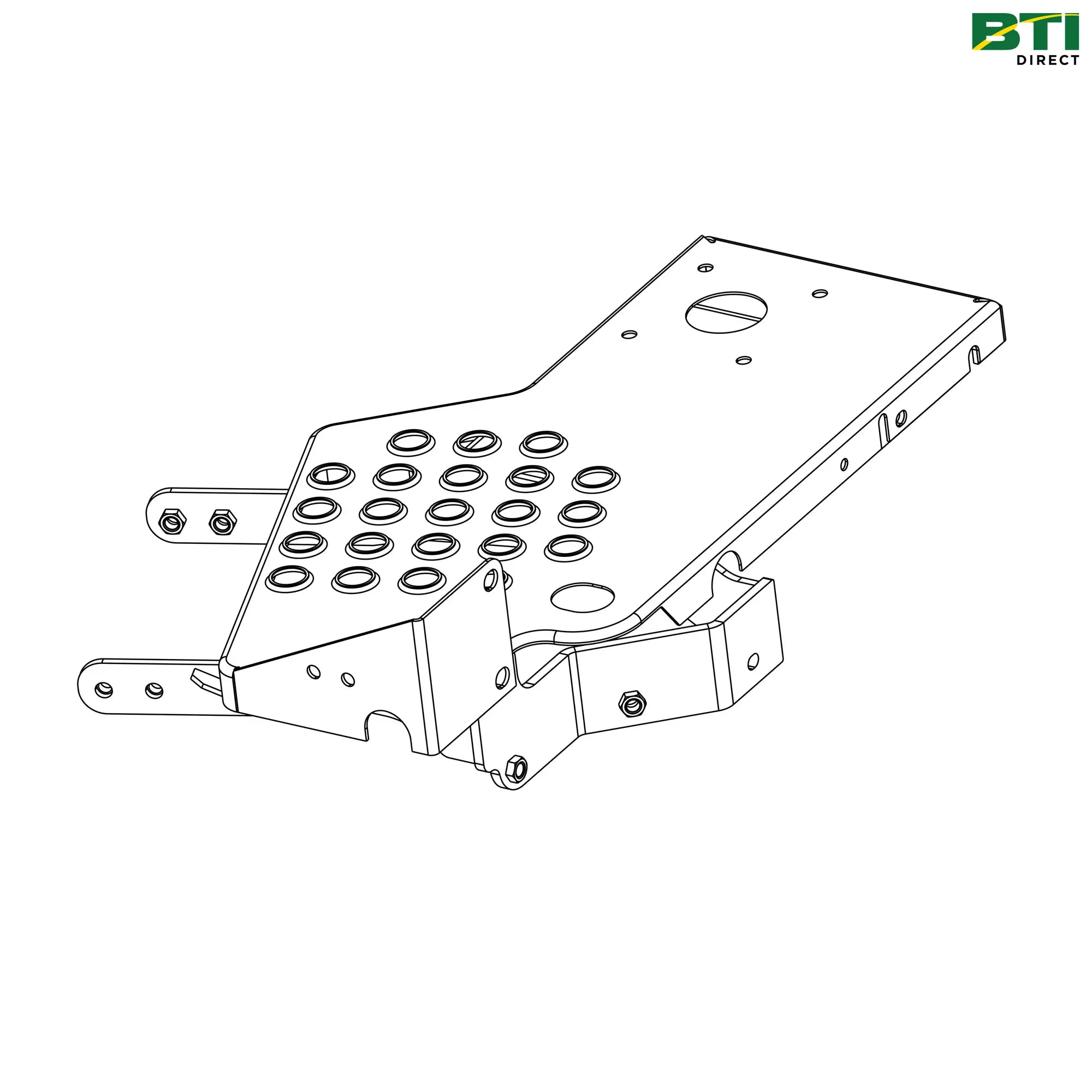RE282563: Right Side Footrest