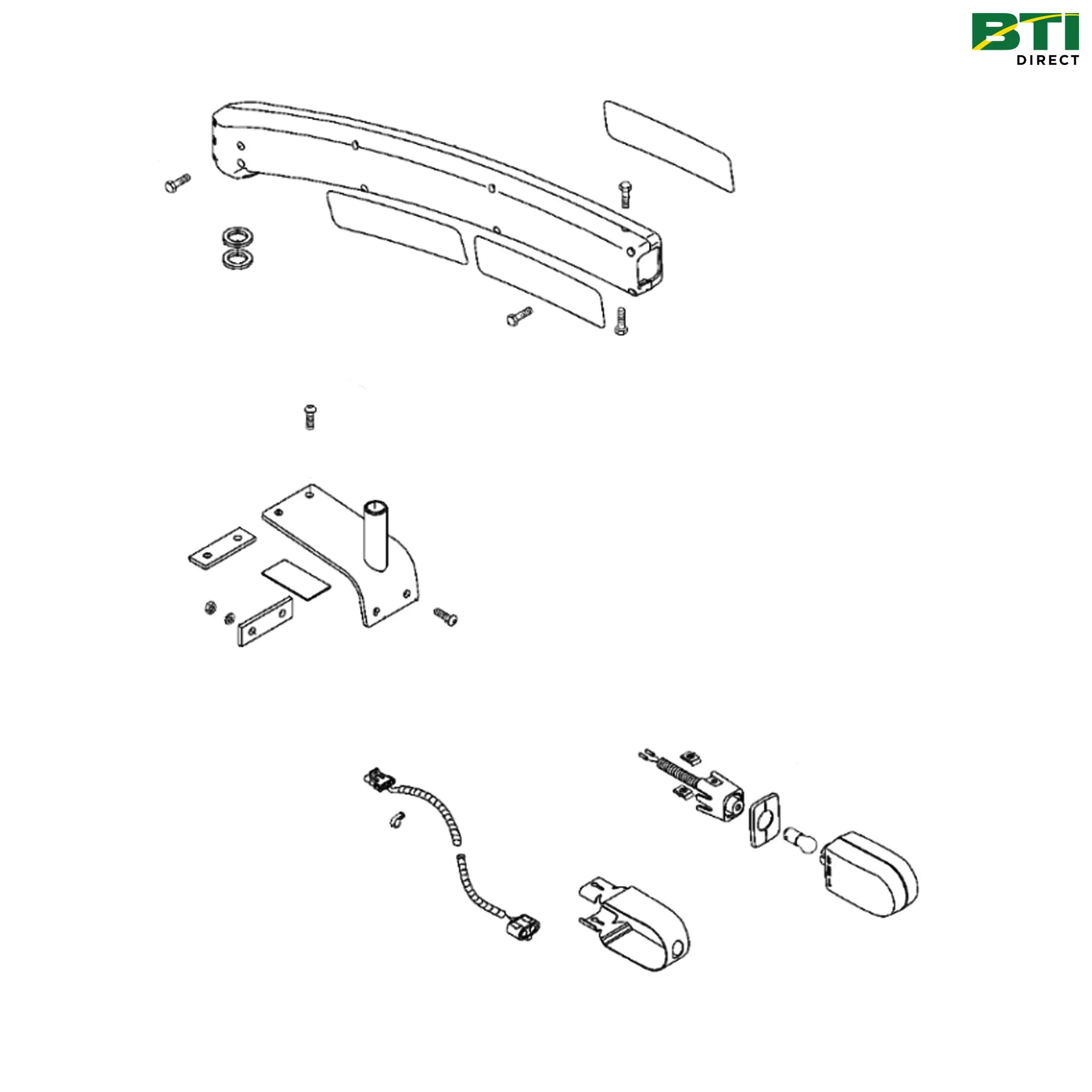 RE223698: Extremity Warning Light Kit