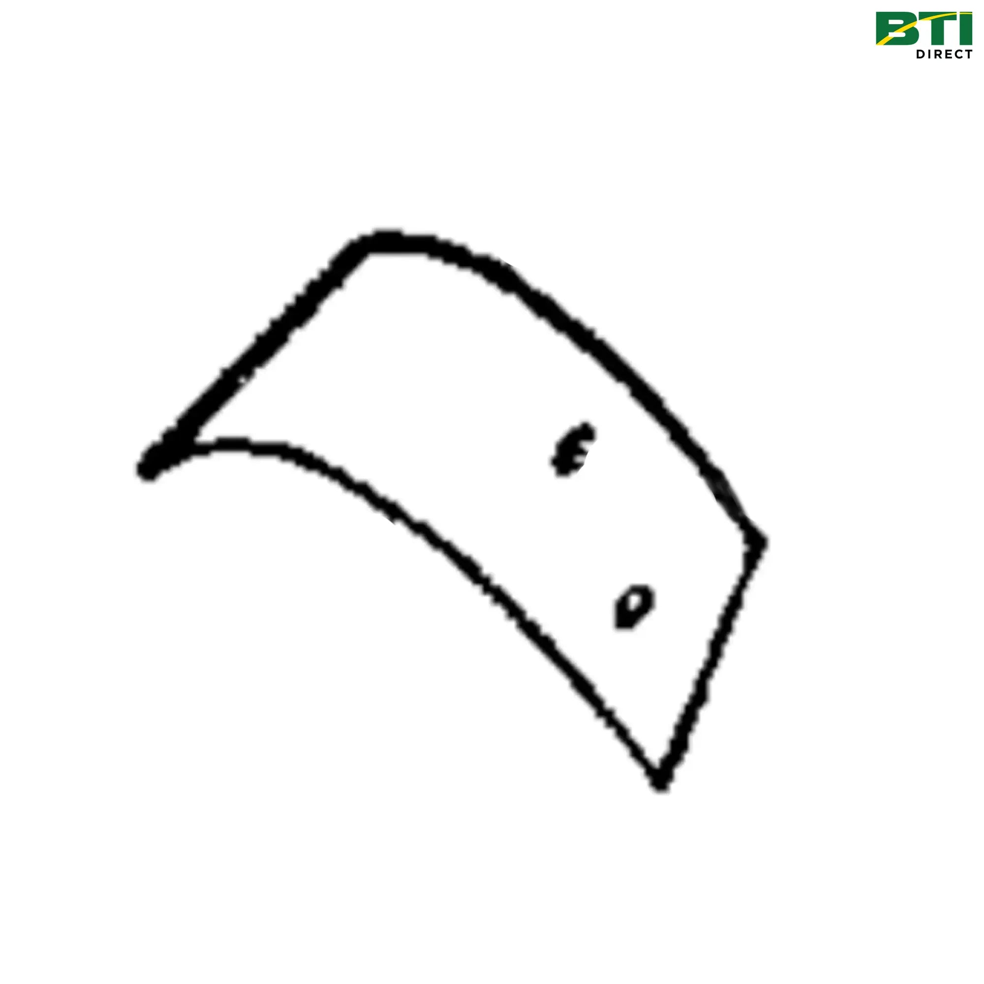 N250313: Right Side Long Bottom Trash Board