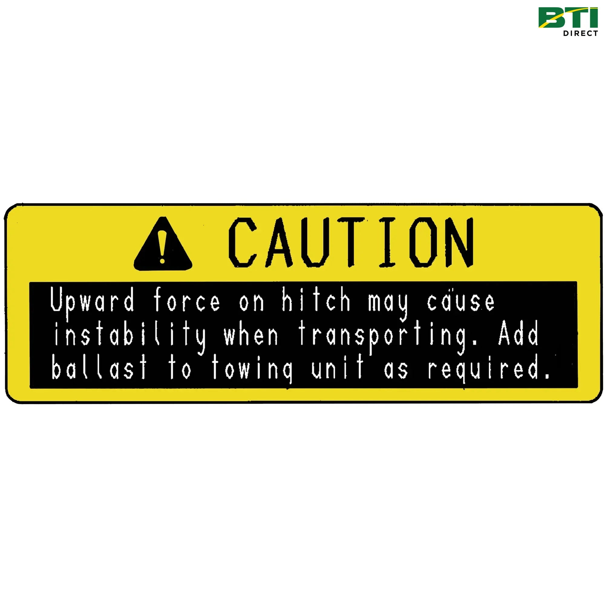 N232784: Safety Caution Decal