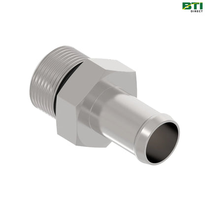 RE323921: Male Threaded Beaded Connector Hose Fitting
