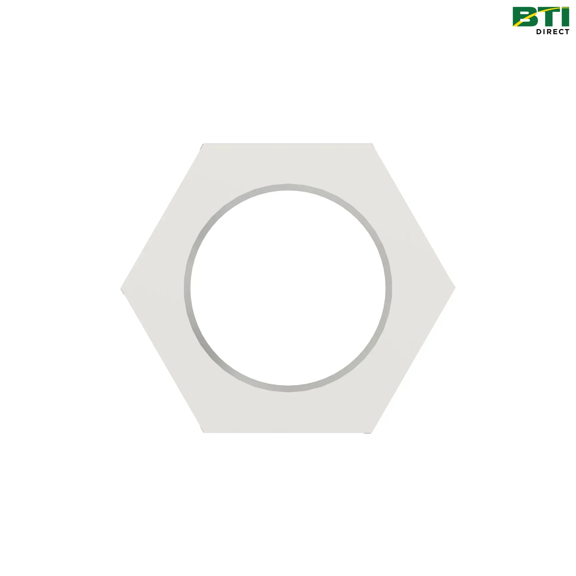 N283801: Hexagonal Nut, 1-1/8"