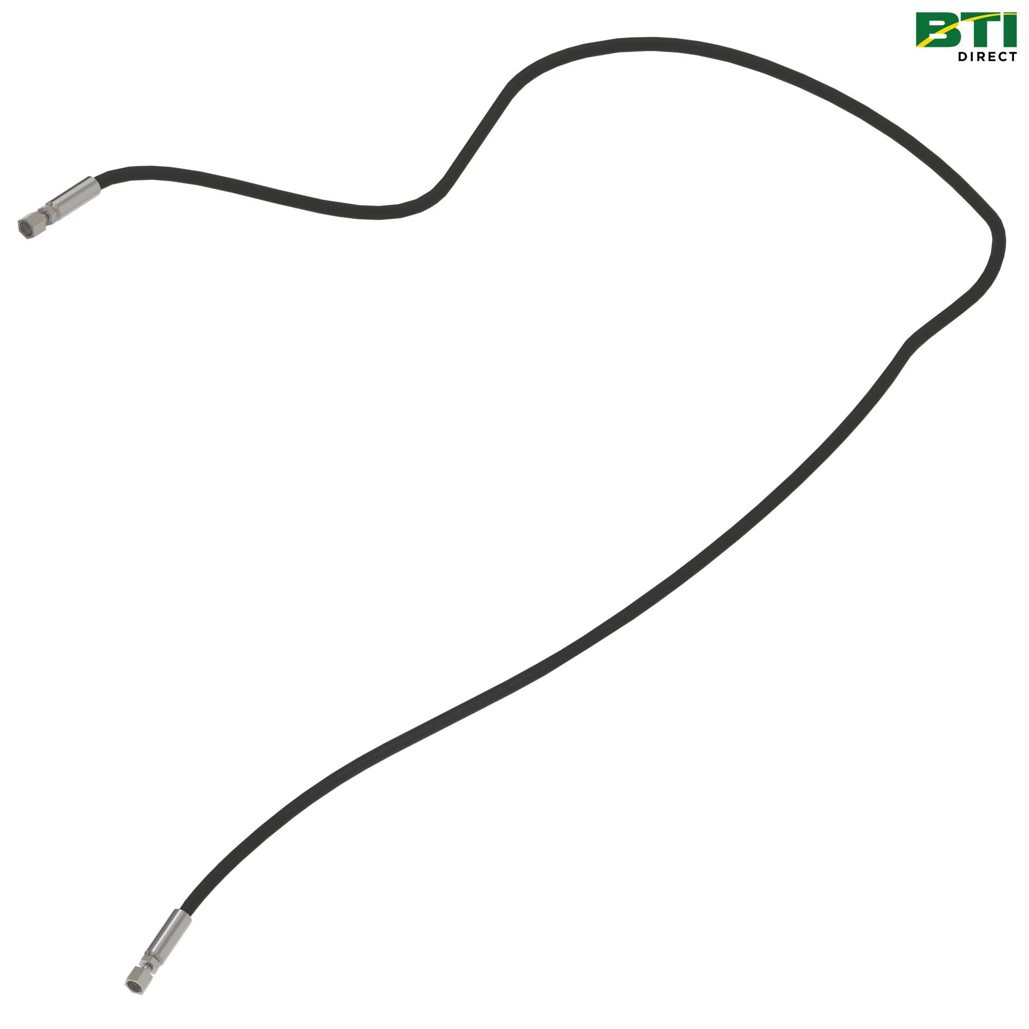 AN402168: Fabricated Hydraulic Hose (SVC Brake Valve to Bulkhead)